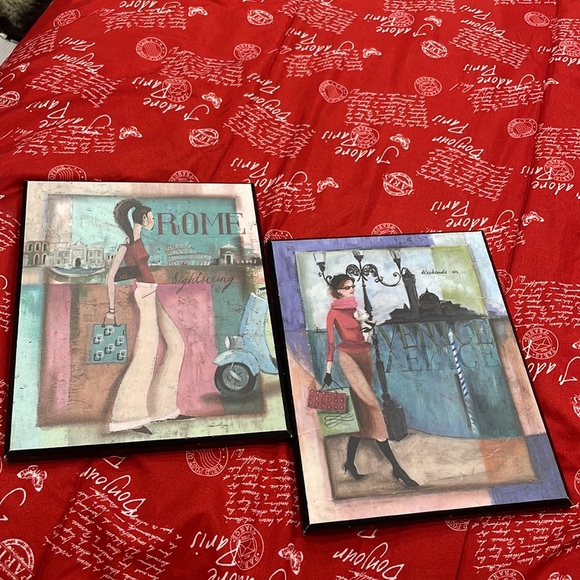 Set of 2 Frames 🖼 🖼ROME&VENICE - Picture 6 of 6